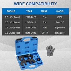Camshaft Holding Tool Kit Wth Tension Tool Engine Timing Alignment For Ford 3.5L