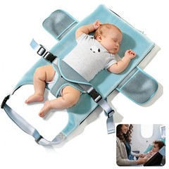 Portable Toddler Airplane Bed for Babies 1-12 Months – Travel Essentials for Fli