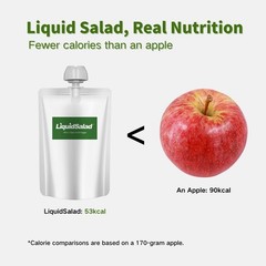 Liquid Salad 16 Fruits & Vegetables Juice Smoothie assorted Ready-to-Eat Salad