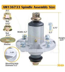3 Pk Bosflag AM136733 AM143469 AM134292 AM137483 Spindle Assembly for John Deere