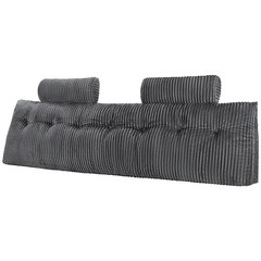 Headboard Pillow King Wedge Headboard Pillow with 2 Pockets & Headrests