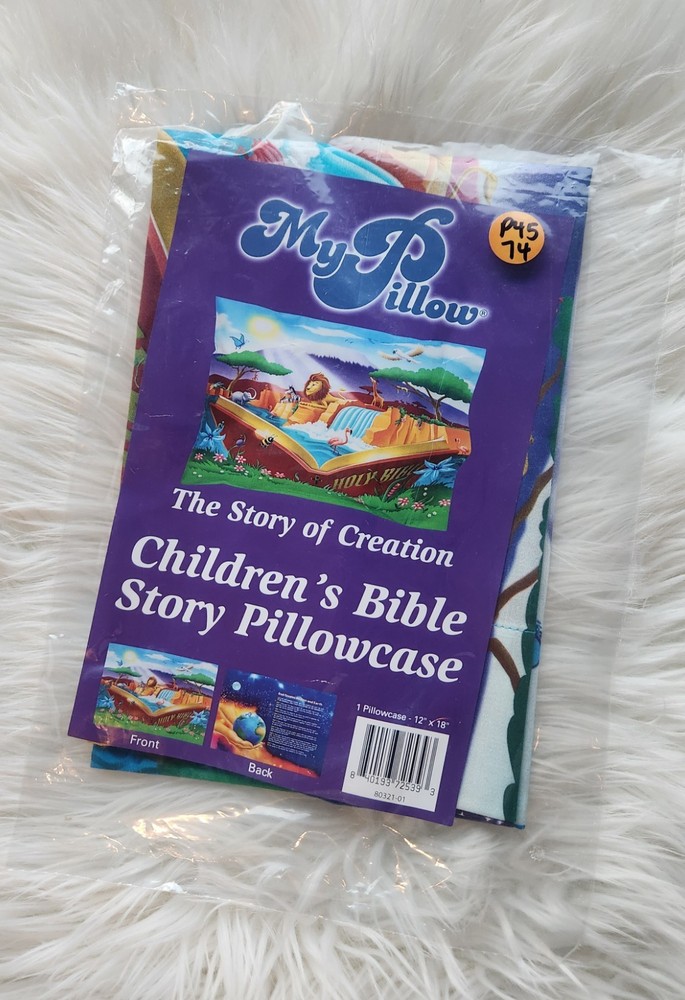 Bible Story Pillow Set w/ MyPillow 2.0 – Kids Travel Bedtime Gift – New
