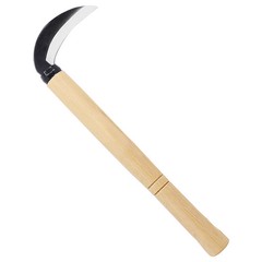 Zenport K210 Japanese-style Weeding Sickle, 3 Inch Carbon Steel Blade