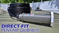 100ft White FLAGSHIP PENTAIR GLOBRITE Replacement, MADE IN THE USA, 2yr Warranty