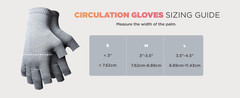 Fingerless Circulation Gloves Arthritis Gloves