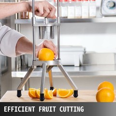 VEVOR Fruit Dicer 4/6/8 Sections Citrus Lemon Wedge Slicer Vegetable Cutter