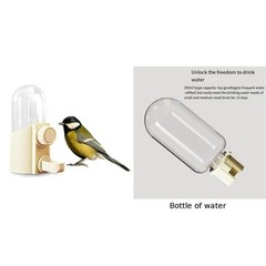 Smart Water Feeder for For parrots No Spill Technology for Clean Cages