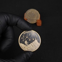 1-12 Months Sobriety Coin – AA Chip Sober Medallion and Prayer in Recovery