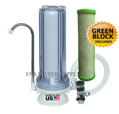 Counter Top Single Stage Drinking Water Filter – Chlorine,Taste & Odor Reduction