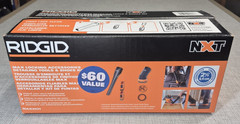 RIDGID 2-1/2 in. MAX2531 NXT Crevice Tool, Dusting Brush Shop Vacuum Attachments