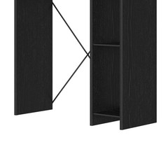 Ardent No Tools Small Space Writing Desk, Black delivery fast