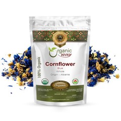 Organic Way Cornflower Blue Whole – Herbal Tea | Kosher & USDA Certified