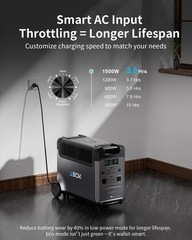 ABOK Ark3600 Portable Power Station, 3840Wh LiFePO₄ Solar Generator, Home Use RV