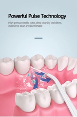 Professional Oral Irrigator Water Jet Flosser | Teeth Whitening Cleaning Tool
