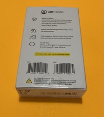 Airthings Corentium Home 223 Digital Radon Detector, Black/Gray, portable