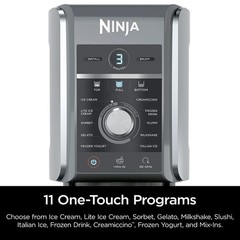 Ninja CREAMi Deluxe 11-in-1 XL Ice Cream Maker w/ Two 24-Oz. Pints – NC501