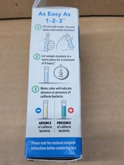 NEW Safe Home DIY Bacteria in Water Test Kit Results as Fast as 6 Hours