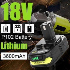 2 PACK 4.0Ah For RYOBI 18V Battery One Plus Compact Lithium-Ion P190 P192 new