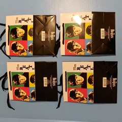 Lot of 4x The Beatles 7 x 9 inches Early Years Official Licensed New Gift Bag