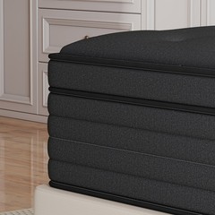 12″ 14″ Mattress in a box Twin Full Queen King Hybrid Spring Medium Firm Black