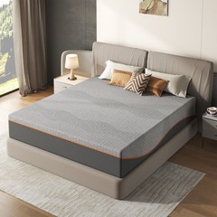 14″ Full/Queen/King Size Memory Foam Mattress Medium Soft CertiPUR-US Certified