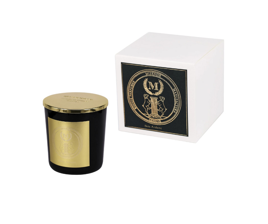 Mizensir Bois Ardent Seasonal Candle – 8 oz /230G – Brand New & Gift Ready