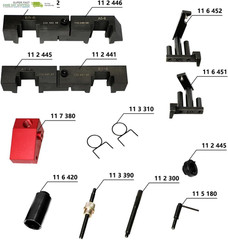 Engine Camshaft Locking Tool Crankshaft Alignment Vanos Timing Tool Kit Compati