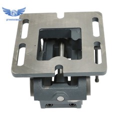 3.25 in. Industrial Strength Benchtop and Drill Press Tilting Angle Vise New