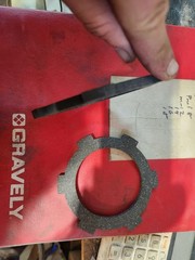 Gravely 042634 08943700 Promaster – 24-G Pto Clutch Disc.