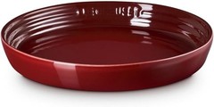 Le Creuset Neo Round Plate 17cm Garnet (Rhone) Japonesque Stoneware Japan New