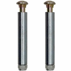 2Pk Deck Wheel Hardware kit for Grasshopper 247310 942137 0.375 in x 4.25 in