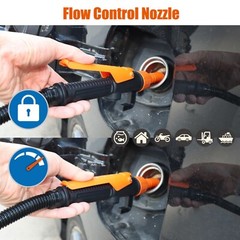 2Pack Portable Transfer Pump Battery Operated Electric Pump Gas Transfer 2.4 GPM