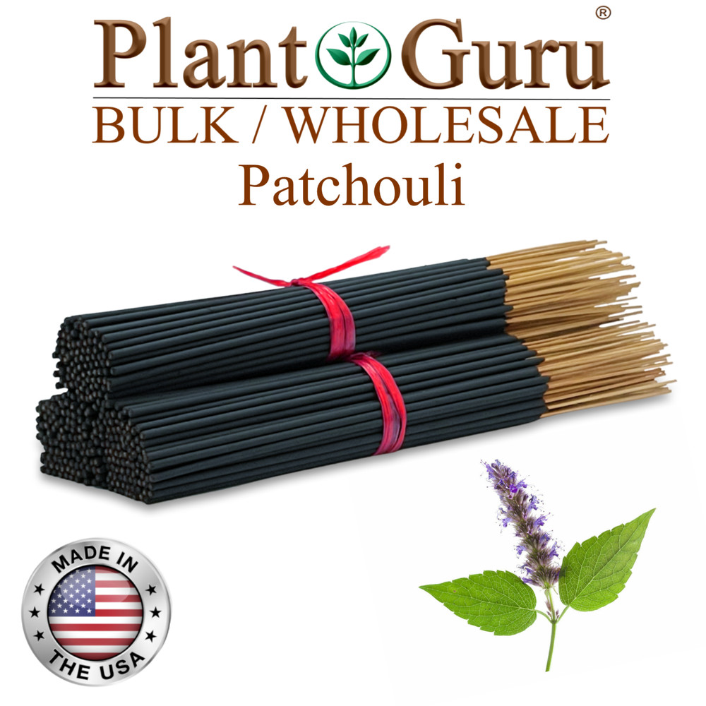 PATCHOULI Incense Sticks 11″ Bulk Pack Wholesale Hand Dipped Lot