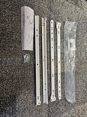 (QTY 5 PAIRS) Prime-Line MP7212 19.75in Drawer Slides Bottom Mount 75lb Load Cap