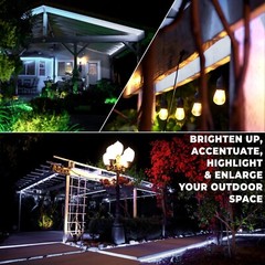 10/25/50/100/150FT Cool White Thick LED Rope Lighting Accent Indoor Outdoor