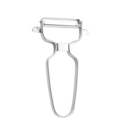 Classic Swiss Peeler, Carbon Steel Blade, Stainless Steel Handle