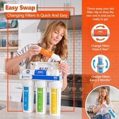 Express Water – 6 Months Reverse Osmosis System Replacement 6 Months, White
