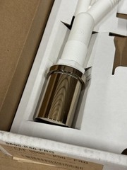 California Faucets 9600-K50-FRG Dishwasher Air Gap Kit – French Gold – Unused