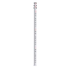 VEVOR 9 Feet 10ths Grade Rod 1/10ft Dual Sided 3 Section Telescopic Leveling Rod