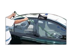 AccessTools – Large Super Air Wedge + Long Reach Car Opening Stick Tool – Bundle