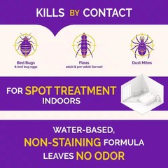 Bed Bug Killer With Egg Kill 1 Gallon, Ready-To-Use, Non-Staining Spray Control