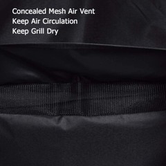 iCOVER 58 in Gas Grill Cover,600D for Weber 3 Burner Grill,Char Broil,Jenn Air