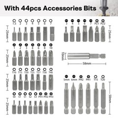 40-Piece Socket Set & Ratchet SAE & Metric 1/4″ 3/8″ Drive Mechanics w/ Case USA