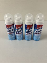 Lysol To Go Travel Disinfectant Spray Crisp Linen 1.5 fl oz Lot of 4 G86