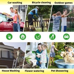5 Time Stronger Deluxe Expandable Flexible Garden Hose Water Hose 25 50 75 100FT