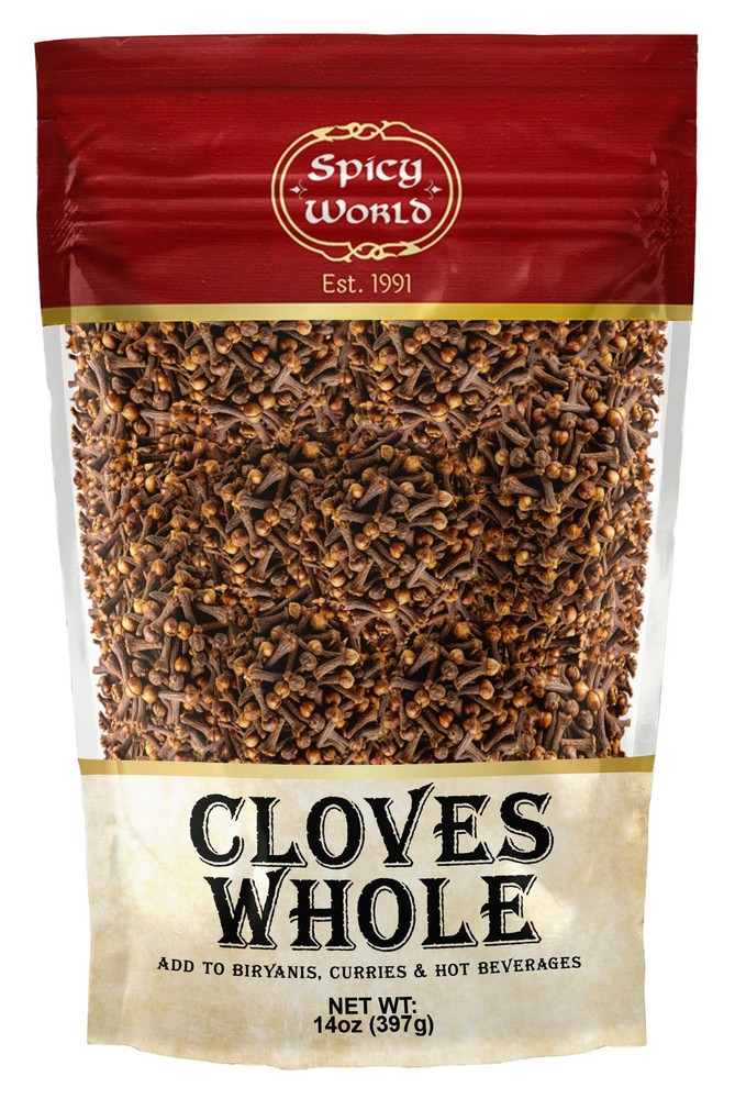 Cloves Whole Bulk 14 Oz Bag – Pure, Non-GMO, Premium Hand Picked Quality –