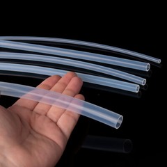 PTFE Tube Tubing Pipe 1mm-32mm ID 2mm-36mm OD High Temp Resistance Clear Tube