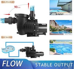 1.5HP for Hayward Swimming Pool Pump Motor In/Above Ground w/ Filter Basket