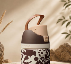 Owala FreeSip 32oz Water Bottle Cowgirl Core Cow Print Insulated Stainless Steel