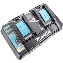 Makita DC18RD 18V Lithium-Ion Dual Port Rapid Optimum Charger, 2-Port